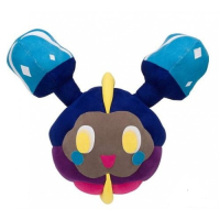 Authentic Pokemon center plush Cosmog pokemon time 2018 in box, 27cm (wide)